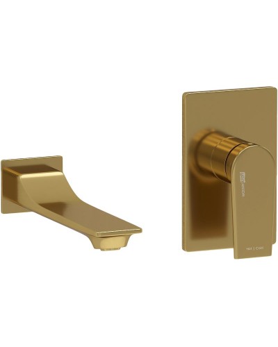 Смеситель для раковины WasserKRAFT A55543 Золото матовое