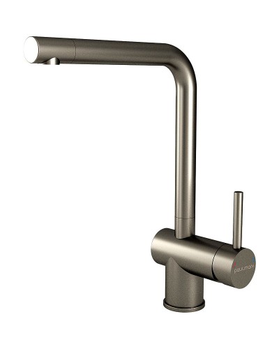 Смеситель для кухни Paulmark Spring Sp212067-GM Вороненая сталь
