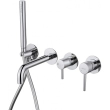 Смеситель для ванны Abber Wasser Kreis AF8130 Хром