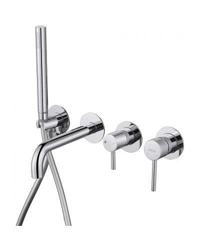 Смеситель для ванны Abber Wasser Kreis AF8130 Хром