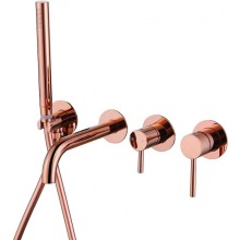 Смеситель для ванны Abber Wasser Kreis AF8130RG Розовое золото