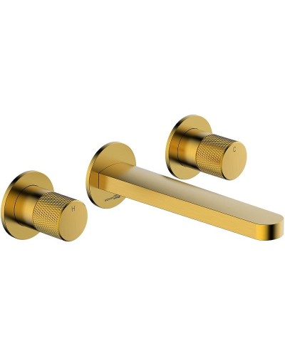 Смеситель для раковины WasserKRAFT Schunter 8245 Золото матовое