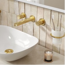 Смеситель для раковины WasserKRAFT Schunter 8245 Золото матовое