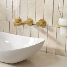 Смеситель для раковины WasserKRAFT Schunter 8245 Золото матовое