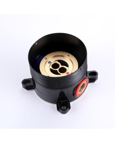 Смеситель для ванны Abber Wasser Kreis AF8115B Черный матовый