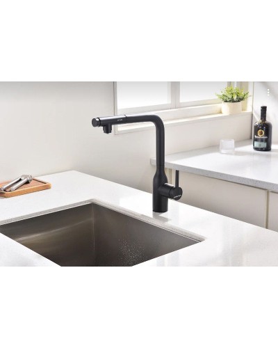 Смеситель для кухни Paulmark Viper Vi213105-401 Антрацит