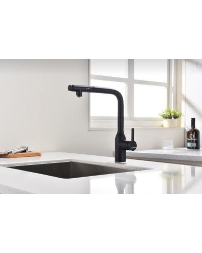 Смеситель для кухни Paulmark Viper Vi213105-401 Антрацит