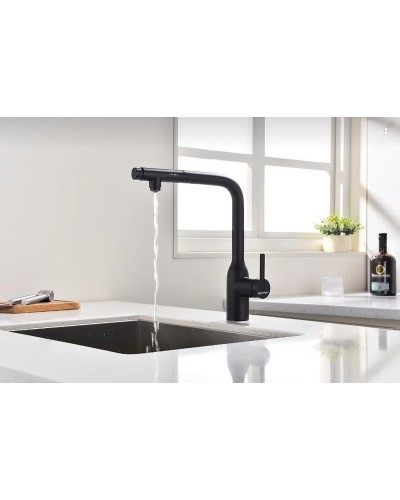 Смеситель для кухни Paulmark Viper Vi213105-401 Антрацит