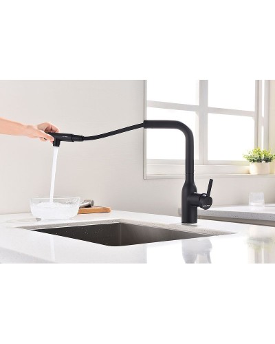 Смеситель для кухни Paulmark Viper Vi213105-401 Антрацит