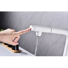 Смеситель для кухни Paulmark Viper Vi213105-431 Белый матовый