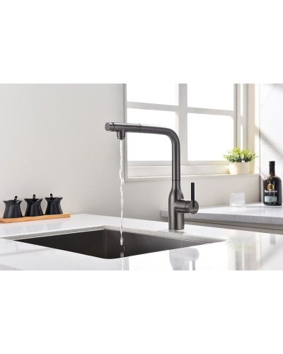 Смеситель для кухни Paulmark Viper Vi213105-B Беретта