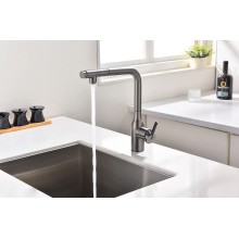 Смеситель для кухни Paulmark Viper Vi213105-B Беретта