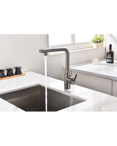 Смеситель для кухни Paulmark Viper Vi213105-B Беретта