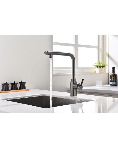 Смеситель для кухни Paulmark Viper Vi213105-B Беретта