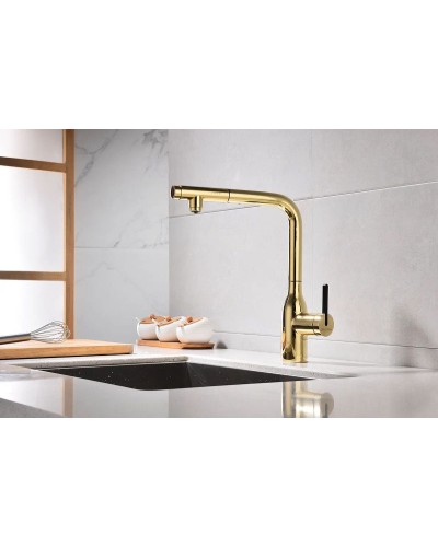 Смеситель для кухни Paulmark Viper Vi213105-G Золото