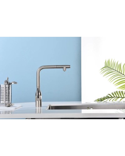 Смеситель для кухни Paulmark Viper Vi213105-NI Никель