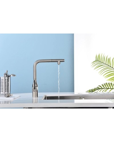 Смеситель для кухни Paulmark Viper Vi213105-NI Никель