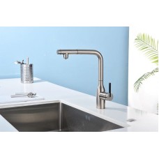 Смеситель для кухни Paulmark Viper Vi213105-NI Никель