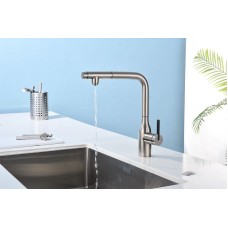 Смеситель для кухни Paulmark Viper Vi213105-NI Никель