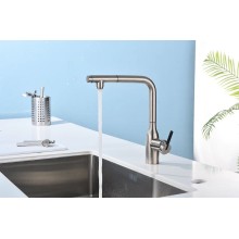 Смеситель для кухни Paulmark Viper Vi213105-NI Никель