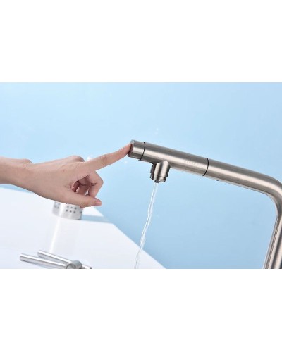 Смеситель для кухни Paulmark Viper Vi213105-NI Никель