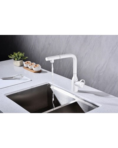 Смеситель для кухни Paulmark Urban Ur213104-431 Белый матовый