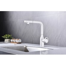 Смеситель для кухни Paulmark Urban Ur213104-431 Белый матовый