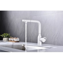 Смеситель для кухни Paulmark Urban Ur213104-431 Белый матовый