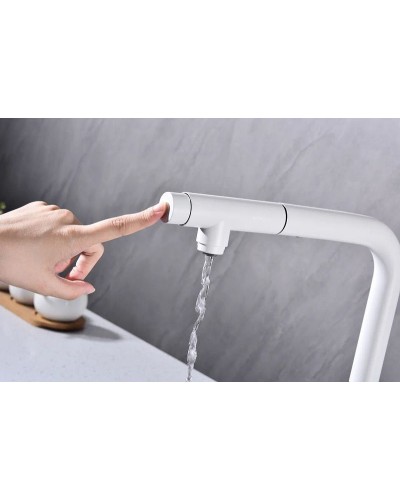 Смеситель для кухни Paulmark Urban Ur213104-431 Белый матовый