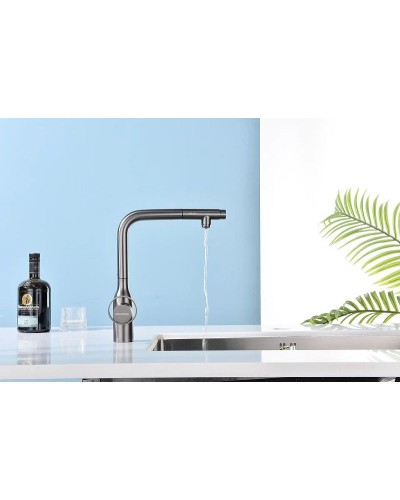 Смеситель для кухни Paulmark Urban Ur213104-NI Никель