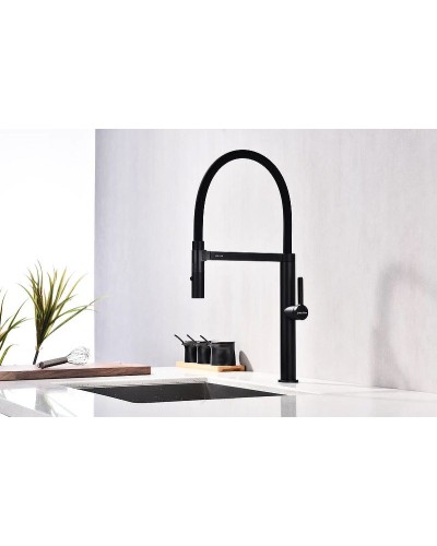 Смеситель для кухни Paulmark Leader Le214101-401 Антрацит