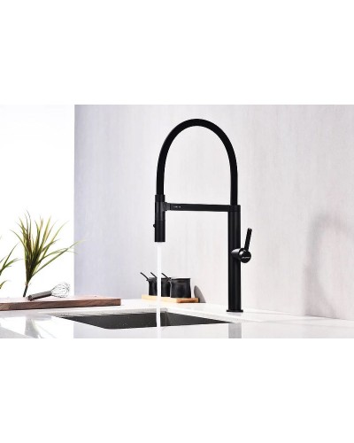 Смеситель для кухни Paulmark Leader Le214101-401 Антрацит