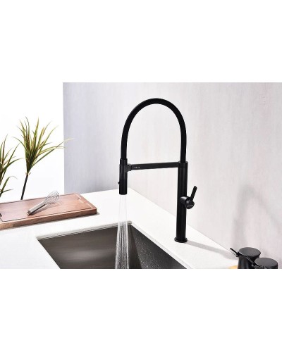 Смеситель для кухни Paulmark Leader Le214101-401 Антрацит