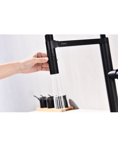 Смеситель для кухни Paulmark Leader Le214101-401 Антрацит