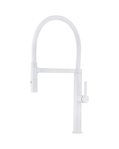 Смеситель для кухни Paulmark Leader Le214101-431 Белый матовый