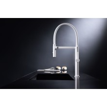 Смеситель для кухни Paulmark Leader Le214101-431 Белый матовый