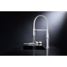 Смеситель для кухни Paulmark Leader Le214101-431 Белый матовый