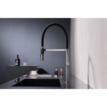 Смеситель для кухни Paulmark Leader Le214101-B Беретта