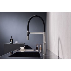 Смеситель для кухни Paulmark Leader Le214101-B Беретта