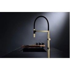 Смеситель для кухни Paulmark Leader Le214101-G Золото