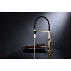 Смеситель для кухни Paulmark Leader Le214101-G Золото