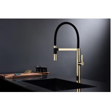 Смеситель для кухни Paulmark Leader Le214101-G Золото