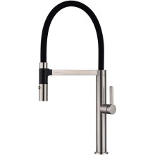 Смеситель для кухни Paulmark Leader Le214101-NI Никель