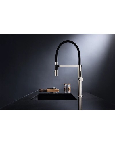 Смеситель для кухни Paulmark Leader Le214101-NI Никель