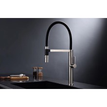 Смеситель для кухни Paulmark Leader Le214101-NI Никель