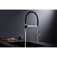 Смеситель для кухни Paulmark Leader Le214101-NI Никель