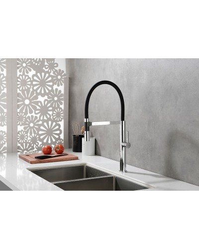 Смеситель для кухни Paulmark Leader Le214101-CR Хром