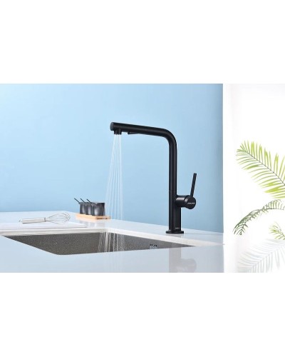 Смеситель для кухни Paulmark Neo Ne214419-401 Антрацит