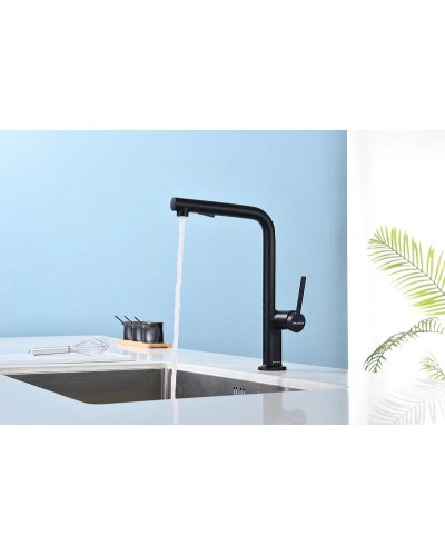 Смеситель для кухни Paulmark Neo Ne214419-401 Антрацит