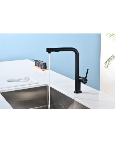 Смеситель для кухни Paulmark Neo Ne214419-401 Антрацит